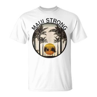 Maui Hawaii Strong Pray For Maui Pray For Lahaina Hawaii T-Shirt | Mazezy