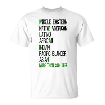 Melanin-More Than Skin Deep T-shirt - Thegiftio UK