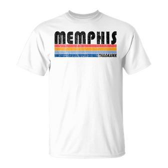 Memphis Tn Hometown Pride Retro 70S 80S Style Unisex T-Shirt | Mazezy