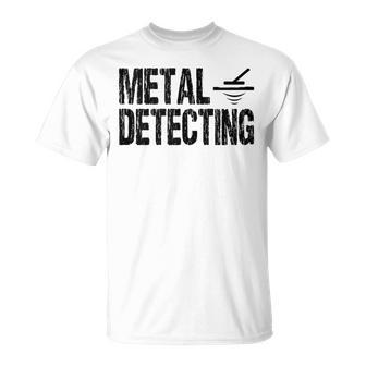 Metal Detecting Treasure Hunting Beachcombing Detectorist T-Shirt | Mazezy DE