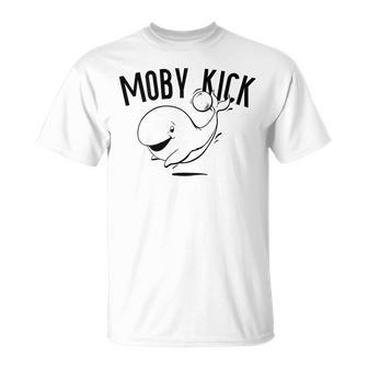 Moby Kick Kickball Unisex T-Shirt | Mazezy