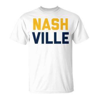 Nash Nashville Tennessee T-Shirt | Mazezy