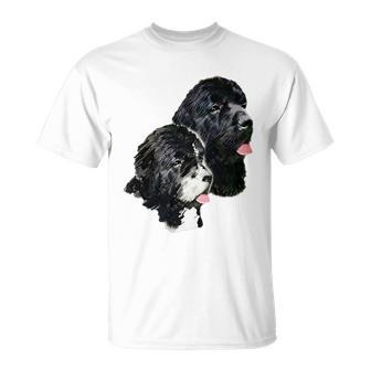Newfoundland Dogs Including Landseer T-Shirt | Mazezy