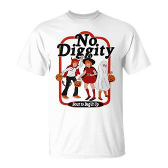 No Diggity 'Bout To Bag It Up T-Shirt - Thegiftio UK