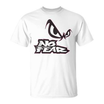 No Fear Just Fearless 90S Retro Skater N Nostalgia Sk8er Unisex T-Shirt - Monsterry AU