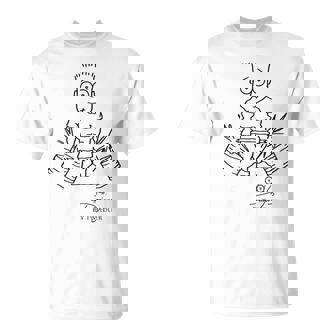 Oh Oh Weightlifter Humorous T-Shirt | Mazezy