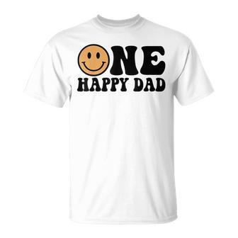 One Happy Dude 1St Birthday One Cool Dad Family Matching T-Shirt | Mazezy