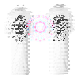 Party In The Usa Groovy Design 4Th Of July Usa Funny Gifts Unisex T-Shirt | Mazezy