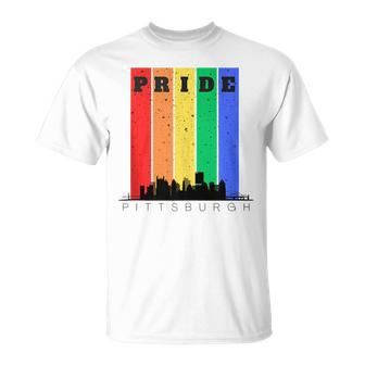 Pittsburgh Gay Pride Lgbt Unisex T-Shirt | Mazezy