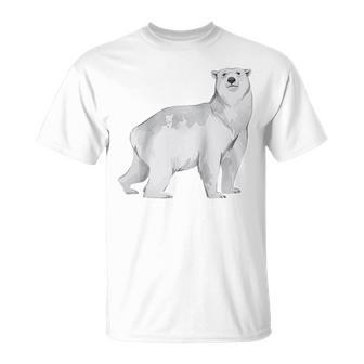 Polar Bear Gifts For Bear Lovers Funny Gifts Unisex T-Shirt | Mazezy