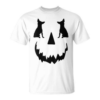 Pumpkin Chihuahua Halloween T-Shirt - Seseable
