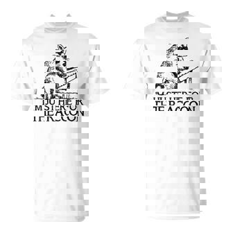 Raccoon & Hammered Dulcimer T-Shirt | Mazezy