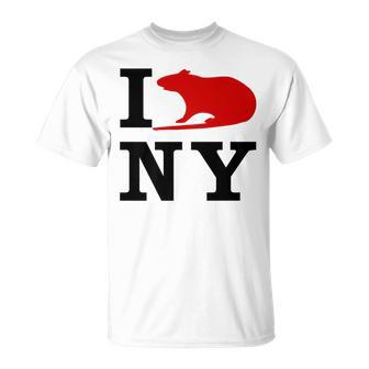 I Rat Ny I Love Rats New York T-Shirt | Mazezy