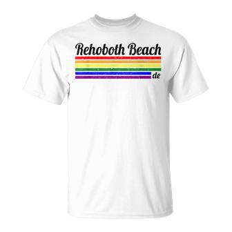 Rehoboth Beach Delaware | Rehoboth Beach Gay Pride Unisex T-Shirt | Mazezy