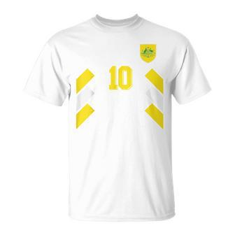 Retro Australia Soccer Or Football For Australian Fans T-Shirt | Mazezy