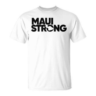 Retro Maui Support Strong Pray For Hawaii Supportive T-Shirt | Mazezy