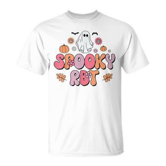 Retro Registered Behavior Technician Halloween Rbt Therapist T-Shirt - Monsterry DE
