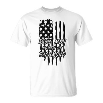 Rich North Of Richmond Goochland Country Music Usa Flag T-Shirt | Mazezy