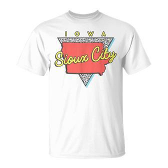 Sioux City Iowa T Vintage Ia Souvenirs T-Shirt | Mazezy
