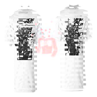 Skibidi Toilet Speakerman Cameraman Tv Man T-Shirt - Seseable