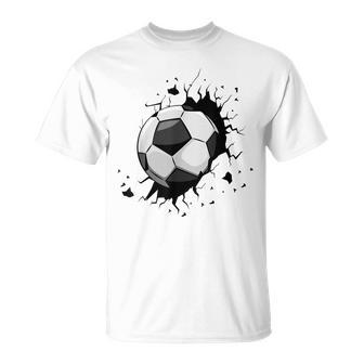 Soccer Players Soccer Team Graphic Sports Soccer T-Shirt - Seseable