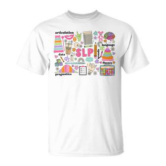 Speech Language Pathologist Pediatric Scope Of Practice Slp T-Shirt - Seseable