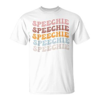 Speech Therapy Speech Language Pathologist School Slp T-Shirt - Seseable
