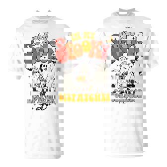 In My Spooky Dispatcher Spooky Halloween Ghost Dispatch 911 T-Shirt - Monsterry