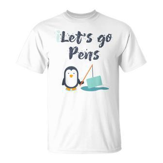 Sports 'S Lets Go Pens Hockey Penguins T-Shirt | Mazezy DE