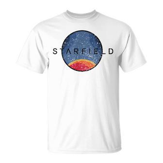 Starfield Star Field Space Galaxy Universe Vintage Retro T-Shirt - Monsterry UK