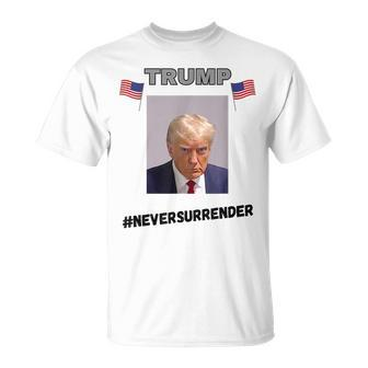 Never Surrender Trump T-Shirt | Mazezy