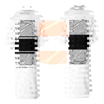 Sushi Roll Halloween Costume Funny Costume Halloween Funny Gifts Unisex T-Shirt | Mazezy