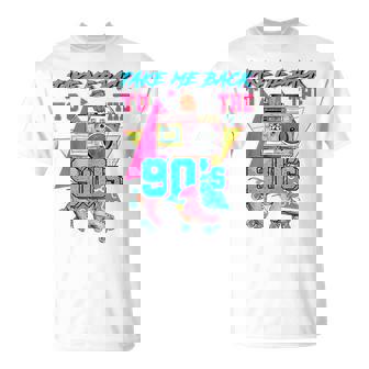 Take Me Back To The 90S Roller Skate Girl Unisex T-Shirt | Mazezy