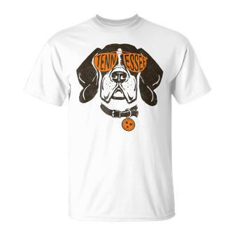 Tennessee Dog Sport Lovers Tennessee Tri Stars Flag T-Shirt