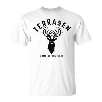 Terrasen Tog Home Of The Stag Sjm Bookish T-Shirt | Mazezy
