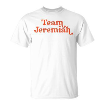 The Summer I Turned Pretty - Team Jeremiah Unisex T-Shirt - Seseable