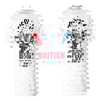Too Cool For British Rule George Washington Fun 4Th Of July Unisex T-Shirt | Mazezy