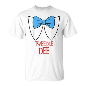 Tweedle Dee Costume Halloween Fairytale Character T-Shirt - Monsterry UK