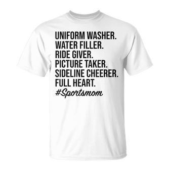 Uniform Washer Water Filler T-Shirt - Seseable