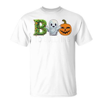 Unity Day Orange Anti Bullying Boo To Bullying Halloween T-Shirt - Thegiftio UK