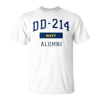 Us Navy Dd214 Veteran Military Alumni Dd214 Gift Unisex T-Shirt | Mazezy