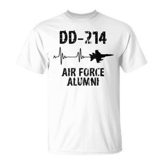 Usaf Veteran Gift Dd214 Us Air Force American Patriotic Unisex T-Shirt | Mazezy