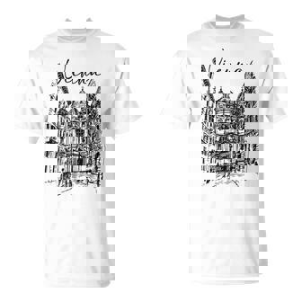 Vienna Traveling Lover Vienna Travel Austria Travel Vacation Unisex T-Shirt | Seseable UK