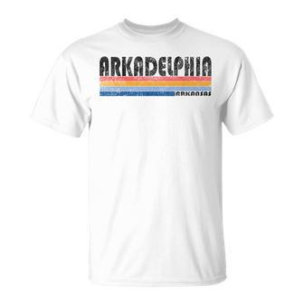 Vintage 1980S Style Arkadelphia Arkansas T-Shirt | Mazezy