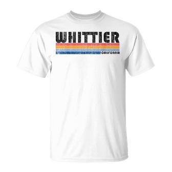 Vintage 1980S Style Whittier Ca T-Shirt | Mazezy