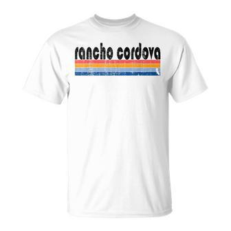 Vintage 80S Style Rancho Cordova Ca T-Shirt | Mazezy