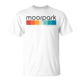 Vintage Moorpark California Ca Retro T-Shirt | Mazezy