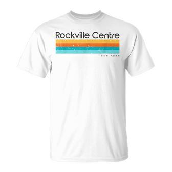 Vintage Rockville Centre New York Retro T-Shirt | Mazezy
