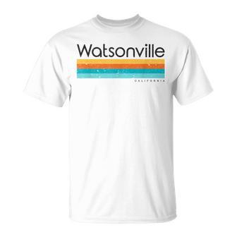 Vintage Watsonville California Ca Retro T-Shirt | Mazezy
