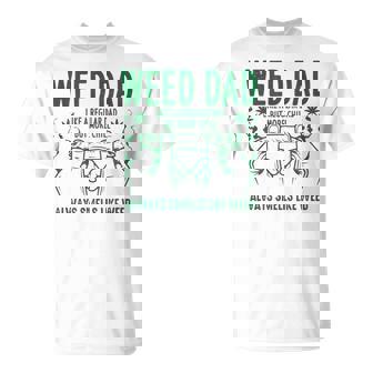 Weed Dad Like A Regular Dad But More Chill Joint Roller T-shirt - Thegiftio